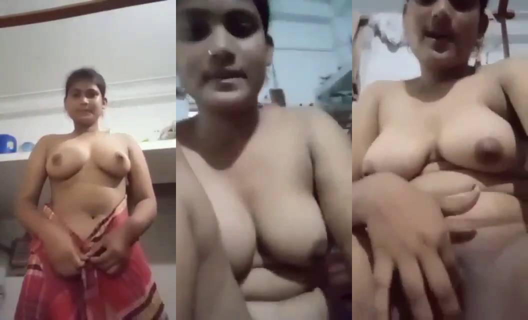 Village Chubby Girl with Big Boobs Fingering Pussy Viral Video