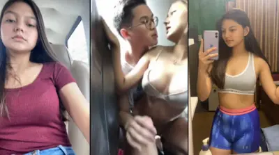 Extremely Cute Young Girl Fucking with BF in Car College Dress HD Video