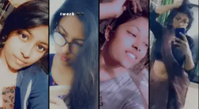 Desi College Girlfriend Rubbing her Boobs Nude HD Video