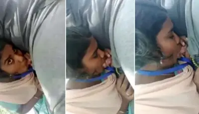 Tamil Girlfriend Giving a Blowjob to BF HD Video