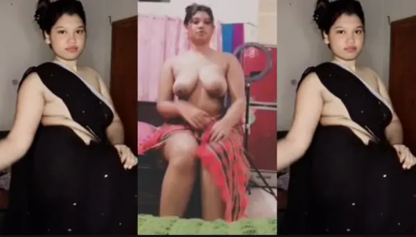 Sexy Bengali Tiktoker Press Boobs Dancing Fingering Viral Video
