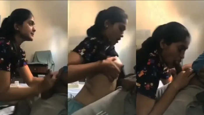 Desi College GF Blowjob and Fucking with Fat Guy Viral Video