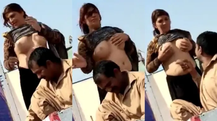 Pakistani Bhabhi Showing Boobs In Outdoor Viral Video